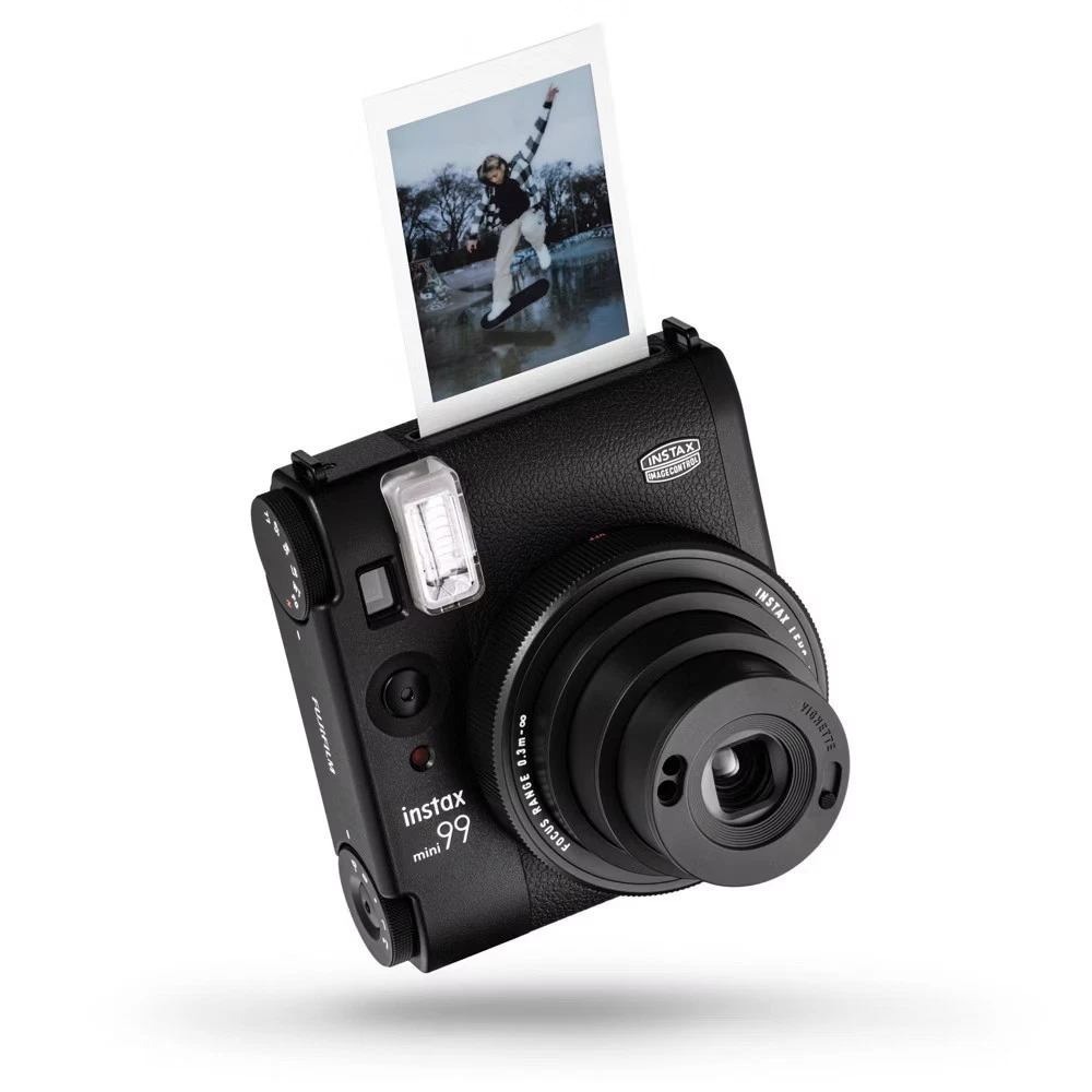 New! Fujifilm Instax Mini 99 Instant Film Camera Portable Photo Printer Black